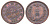 Япония 2 сена 1881 Y 18 бронза 4653-843