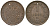 Австрия 1 крейцер 1859 M, Франц Иосиф I (1848-1916), отверстие KM 2186 медь 4615-552