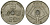 Бельгия 5 сантимов 1938 Belgique - Belgie KM 110 никель латунь 4173-622