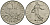 Франция 1 франк 1976 сеятель KM 925 никель 4135-846