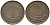 ДАНИЯ 1 СКИЛЛИНГ 1863 ФРЕДЕРИК VII (1848-1863) KM 763 (C135) бронза 67-217