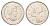 Канада 25 центов 2004 Leaf, Елизавета II (1952-2022), олень KM 493 сталь плакированная никелем UNC 4678-1136