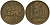Литва 10 центов 1925 KM 73 алюминиевая бронза 4154-945