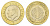 Турция 1 лира 2024 Кемаль Ататюрк KM?1575 биметалл UNC 4390-536