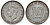 Британская Малайя 10 центов 1943 Георг VI (1937-1952) KM 4a серебро 53-251