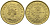 Гонконг 10 центов 1979 Елизавета II (1952-) KM 28.3 никель латунь UNC 4175-423