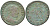 Римская Империя нуммий 300 - 301 Диоклетиан, бюст императора, IMP C C VAL DIOCLETIANVS P F AVG / Гений Римского народа, GENIO POPVLI ROMANI TSВ, Фессалоника RIC 21а биллон 1073-23-42