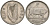 Ирландия 1 шиллинг 1954 бык KM 14a медно-никель 4146-513