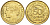 ФРАНЦИЯ 50 САНТИМОВ 1932 ТИП MORLON, OPEN 9, С ЯГОДОЙ KM 894.1, LE FRANC 192.7 алюминиевая бронза 44-661