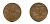 Финляндия 10 пенни 1927 республика (1918-1962) KM 24 медь 46-1555