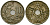 Бельгия 10 сантимов 1927 Belgique KM 85 медно-никель 4172-1027