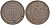 Тунис 10 сантимов 1892 AH 1309, Али III ибн аль-Хусейн KM 222 бронза 4526-213