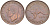 Австралия 1 пенни 1940 KG, Георг VI (1936-1952), кенгуру KM 36 бронза UNC 633-742