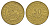 Тунис 50 миллимов 1983 AH 1403 KM 308 латунь UNC 4656-757