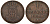 Ганновер 1 пфенниг 1838 A, Эрнст Август (1837-1851) KM 173.1, AKS 126, J. 54 медь 75-566