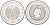 ФРГ 10 евро 2003 чемпионат мира по футболу 2006 года в Германии, первая монета KM 223, DE.S. 10.8 серебро PROOF 413-5631