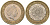 Великобритания 2 фунта 1998 Елизавета II (1952-2022) KM 994 биметалл 4606-1225