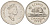 Канада 5 центов 1999 Елизавета II (1952-2022), бобер KM 182 медно-никель UNC 4385-855