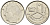 БЕЛЬГИЯ 1 ФРАНК 1991 BELGIQUE KM 170 сталь плакированная никелем 4528-1042