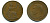 Великобритания 1 пенни 1938 Георг VI (1936-1952) KM 845, Spink 4114 бронза 37-615
