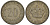 Греция 20 лепта 1895 А, король Георг I (1863-1913) KM 57 медно-никель 4538-954