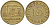Саарланд 10 франков 1954 индустрия KM 1 алюминиевая бронза 68-655