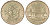 Франция 10 франков 1976 тип Матье KM 940, Le Franc 365.7-8 никель латунь 51-4026