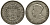 Новая Зеландия 1/2 кроны 1934 Георг V (1910-1936) KM 5 серебро 272-733