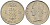 БЕЛЬГИЯ 1 ФРАНК 1959 BELGIE KM 143.1 медно-никель 4546-347