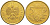 Польша 5 грошей 2002 MW KM 278 латунь UNC 4516-1159