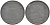 БЕЛЬГИЯ 1 ФРАНК 1942 BELGIE-BELGIQUE KM 128 цинк 4546-236