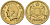 Монако 2 франка 1945 Луи II (1922-1949) KM 121а алюминиевая бронза    4599-425