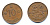 Финляндия 10 пенни 1929 республика (1918-1962) KM 24 медь 46-1646