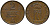 НОРВЕГИЯ 2 ЭРЕ 1931 ХОКОН VII (1905-1957) KM 371 бронза 202-625