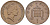 Великобритания 1 пенни 1990 Елизавета II (1952-2022) KM 935, Spink 4381 (B3) бронза 4609-526