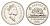 Канада 5 центов 1991 Елизавета II (1952-2022), бобр KM 182 медно-никель PROOF-LIKE (BU) 4639-518