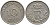 ДАНИЯ 10 ЭРЕ 1956 C; S, ФРЕДЕРИК IX (1947-1972) КМ 841.2 медно-никель 4398-922