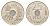 Дания 25 эре 1976 S; B, Маргрете II (1972-2024) KM 861.1 медно-никель UNC 4629-334