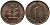 ФРГ 1 ПФЕННИГ 1982 D KM 105, J.380 сталь плакированная медью 96-1117