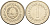 Югославия 1 динар 1990 KM 142 медь никель цинк аUNC 4582-1012