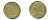 ФРАНЦИЯ 20 САНТИМОВ 1968 ТИП MARIANNE KM 930, LE FRANC 156.8 алюминиевая бронза 176-1053