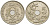 БЕЛЬГИЯ 5 САНТИМОВ 1927 BELGIE KM 67 медно-никель 112-243