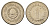 Югославия 1 динар 1990 KM 142 медь цинк никель 3336-514