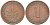 ФРГ 1 пфенниг 1950 J KM 105, J.380 сталь плакированная медью 187-854
