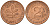 ФРГ 2 пфеннига 1982 D J.381a, KM 106a сталь плакированная медью    4598-861