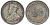 Стрейтс-Сетлментс 20 центов 1927 Георг V (1910-1936) КМ 30b серебро 53-746