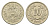 Австрия 10 геллеров 1916 Франц Иосиф I (1848-1916) KM 2822 медь цинк никель 66-928