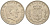 ДАНИЯ 5 КРОН 1961 C; S, ФРЕДЕРИК IX (1947-1972) KM 853.1 медно-никель 38-442