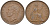 Великобритания 1 пенни 1948 Георг VI (1936-1952) KM 845, Spink 4114 бронза 4574-144