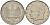 ФРГ 2 марки 1964 F, Макс Планк KM 116,  J. 392 медно-никель плакированный никелем4149-526